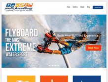 Tablet Screenshot of nautikadventours.com